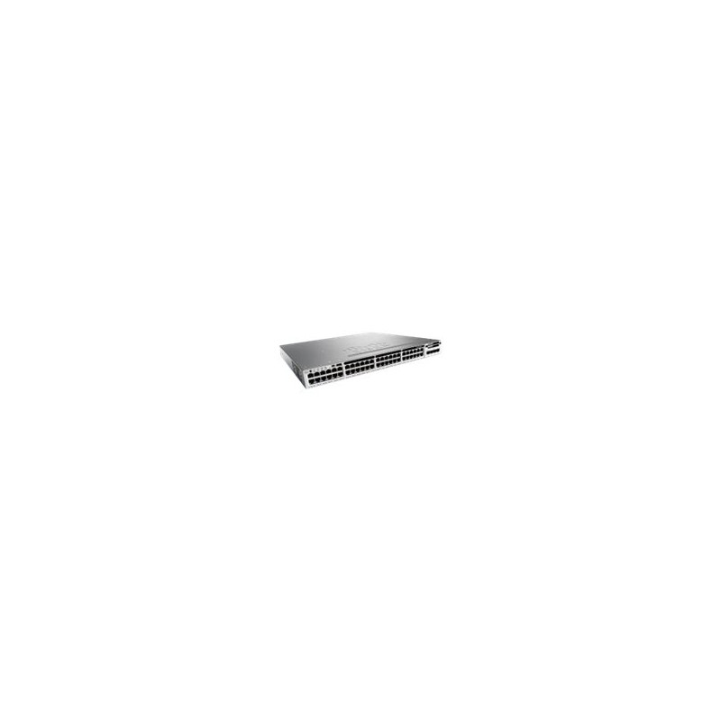 Commutateur - C3 - Géré - 48 x 10 - 100 - 1000 - de bureau, Montable sur rack - reconditionné (WS-C3850-48T-S-RF)_1