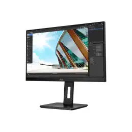 AOC - Écran LED - 27" - 3840 x 2160 4K UHD (2160p) @ 60 Hz - IPS - 350 cd - m² - 1000:1 - 4 ms - HDMI, Displa... (U27P2)_4