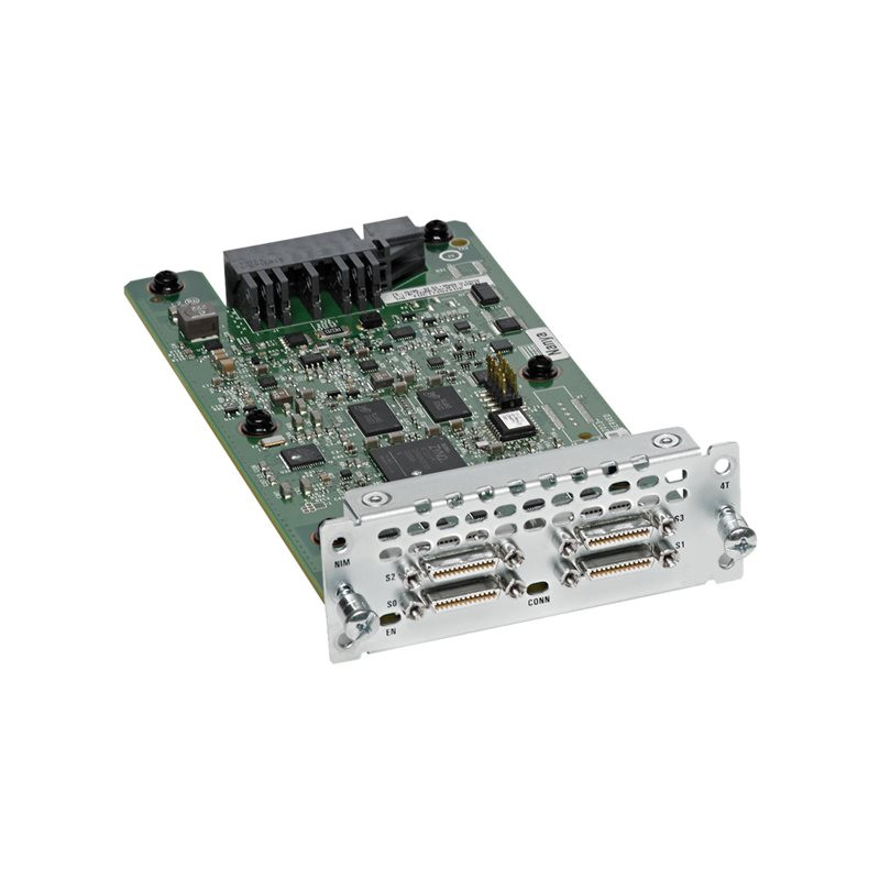 Adaptateur série - RS-232 - 449 - 530 - V.35 - X.21 x 4 - reconditionné - pour Cisco 4451-X (NIM-4T-RF)_1