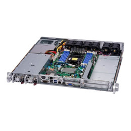 Serveur - Montable sur rack 1U - 1 voie - pas de processeur - RAM 0 Go - non remplaçable à chau... (SYS-111E-FDWTR)_1