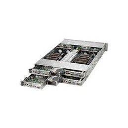 4 noeuds - cluster - Montable sur rack 2U - 2 voies - pas de processeur - RAM 0 Go 3.5" baie(s)... (SYS-6028TR-HTR)_1