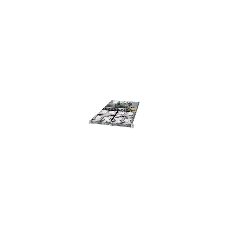 Serveur - Montable sur rack 1U - 2 voies - pas de processeur - RAM 0 Go - SATA - non remplaçable... (SYS-6018R-TD8)_1