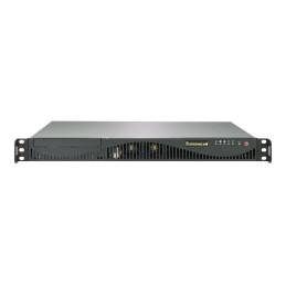 Serveur - Montable sur rack 1U - 1 voie - pas de processeur - RAM 0 Go - aucun disque dur - AST2... (SYS-5019C-M4L)_1