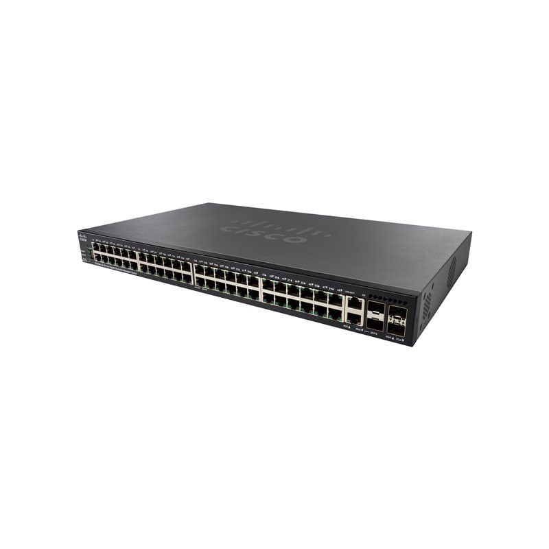 Commutateur - Géré - 48 x 1000Base-T + 2 x combo 10 gigabits SFP+ + 2 x 10 Gigabit SFP+ - M... (SG350X-48-K9-AU-RF)_1