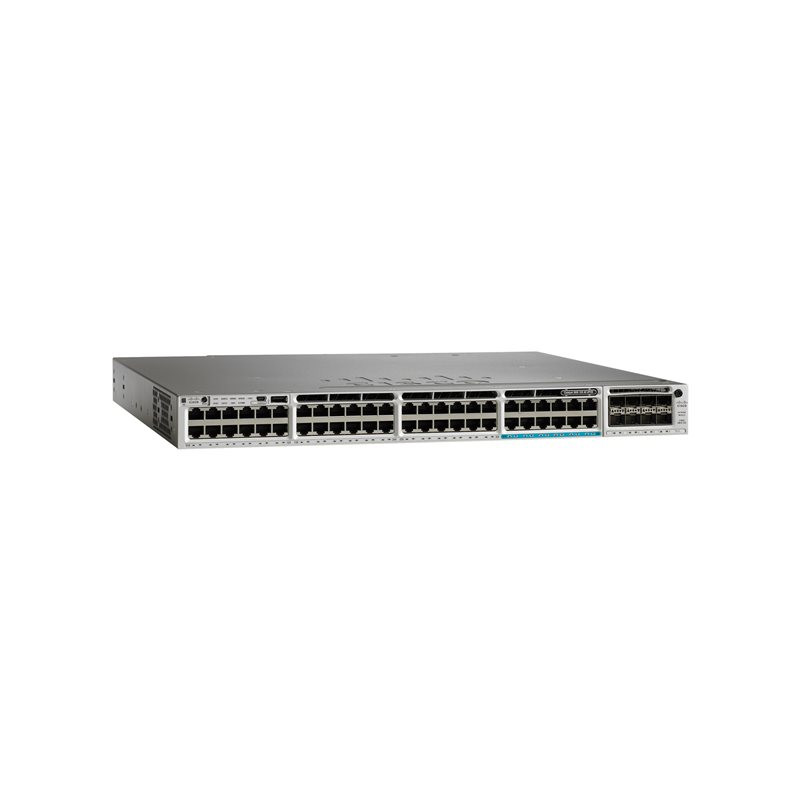 Commutateur - C3 - Géré - 48 x 10 - 100 - 1000 (UPOE) - de bureau, Montable sur rack - UPOE... (WS-C385012X48UE-RF)_1