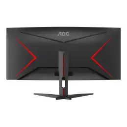 AOC Gaming - Écran LED - jeux - incurvé - 34" - 3440 x 1440 WQHD @ 144 Hz - VA - 4000:1 - HDR10 - 1 ms ... (CU34G2XE/BK)_6