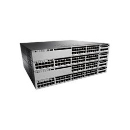 Commutateur - C3 - Géré - 24 x 10 - 100 - 1000 (PoE+) - de bureau, Montable sur rack - PoE+ ... (WS-C3850-24P-S-RF)_1