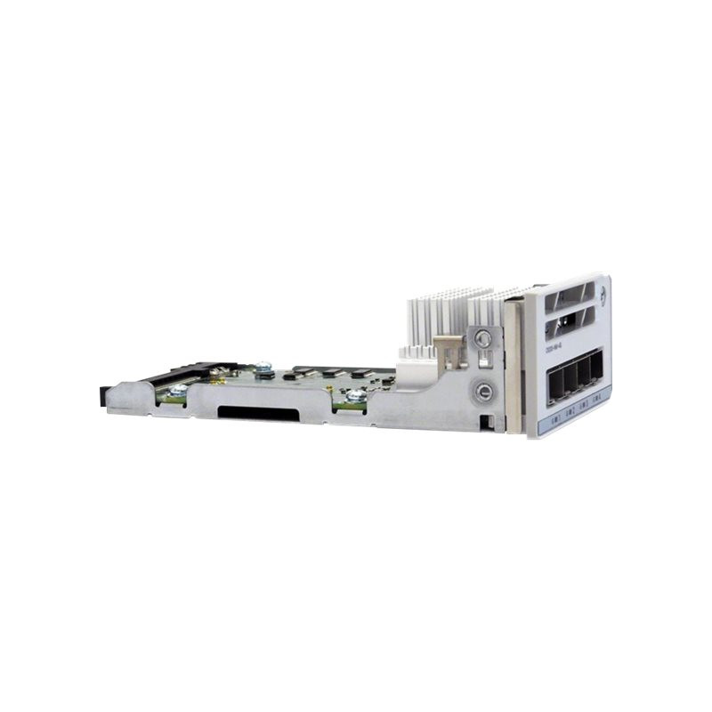 Module d'extension - Gigabit Ethernet x 4 - remanufacturé - pour P - N: C9200-48PL-A++, C9200-4... (C9200-NM-4G-RF)_1