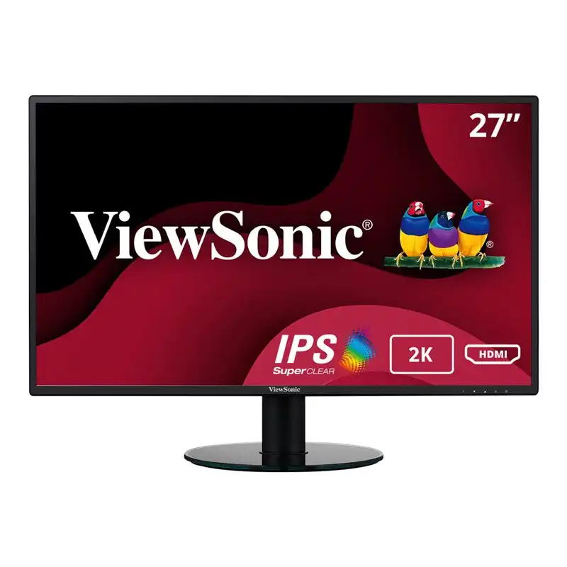 ViewSonic - Écran LED - 27" - 2560 x 1440 WQHD @ 60 Hz - IPS - 300 cd - m² - 1000:1 - 5 ms - 2xHDMI,... (VA2719-2K-SMHD)_1