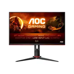 AOC Gaming Q27G2S - G2 Series - écran LED - jeux - 27" - 2560 x 1440 QHD @ 165 Hz - IPS - 350 cd - m² - 1... (Q27G2S/EU)_2