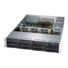 Serveur - Montable sur rack 2U - 1 voie - pas de processeur - RAM 0 Go - SAS - hot-swap 3.5" baie... (AS-2013S-C0R)_1