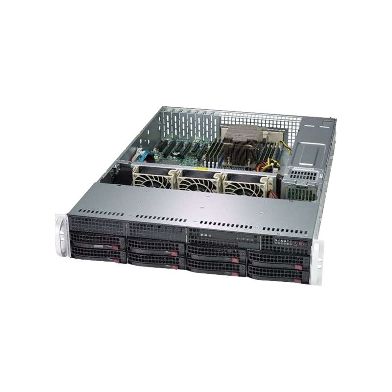 Serveur - Montable sur rack 2U - 1 voie - pas de processeur - RAM 0 Go - SAS - hot-swap 3.5" baie... (AS-2013S-C0R)_1