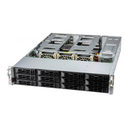 Serveur - Montable sur rack 2U - 1 voie - 1 x Xeon Silver 4510 - jusqu'à 4.1 GHz - RAM 128 Go -... (SYS-521C-NR-G1)_1