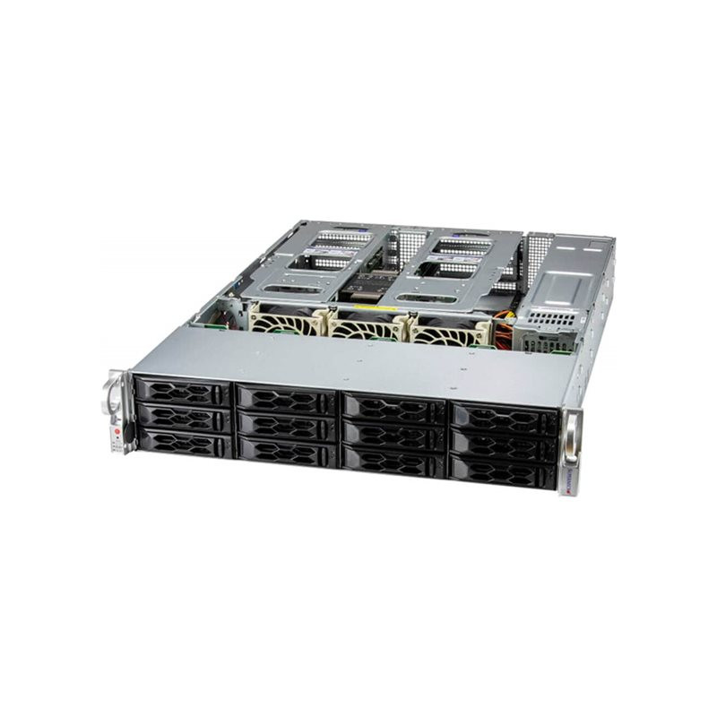 Serveur - Montable sur rack 2U - 1 voie - 1 x Xeon Silver 4510 - jusqu'à 4.1 GHz - RAM 128 Go -... (SYS-521C-NR-G1)_1
