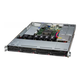 Serveur - Montable sur rack 1U - 1 voie - 1 x Xeon Silver 4510 - jusqu'à 4.1 GHz - RAM 64 Go - ... (SYS-511E-WR-G1)_1