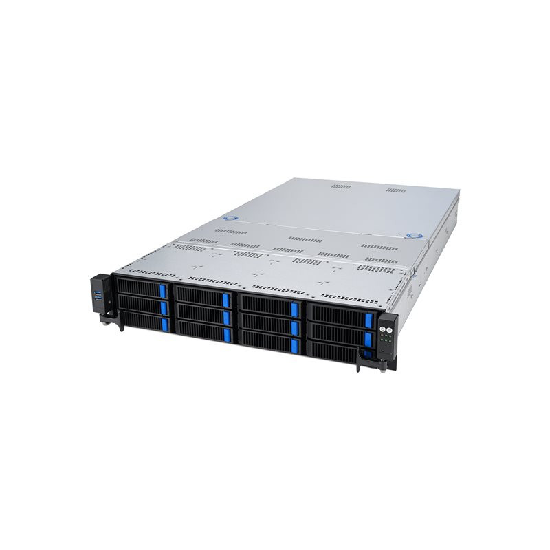 Serveur - Montable sur rack 2U - 2 voies - pas de processeur - RAM 0 Go - SATA - PCI Express -... (90SF01Z1-M00180)_1