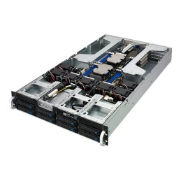 Serveur - Montable sur rack 2U - 2 voies - pas de processeur - RAM 0 Go - SATA - hot-swap 3.5"... (90SF0071-M00340)_4