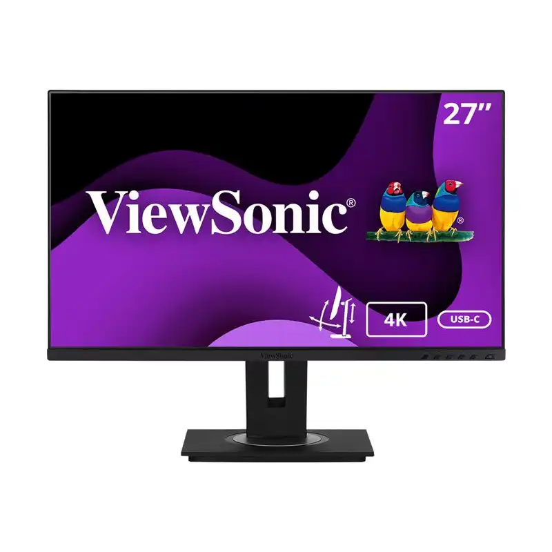 ViewSonic - Écran LED - 27" - 3840 x 2160 4K - IPS - 350 cd - m² - 1000:1 - 5 ms - 2xHDMI, DisplayPort, U... (VG2756-4K)_1