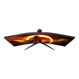 AOC Gaming - Écran LED - jeux - incurvé - 34" - 3440 x 1440 WQHD @ 100 Hz - VA - 300 cd - m² - 3000:1 - 1... (CU34G2/BK)_4