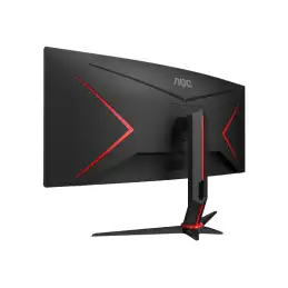 AOC Gaming - Écran LED - jeux - incurvé - 34" - 3440 x 1440 WQHD @ 100 Hz - VA - 300 cd - m² - 3000:1 - 1... (CU34G2/BK)_7