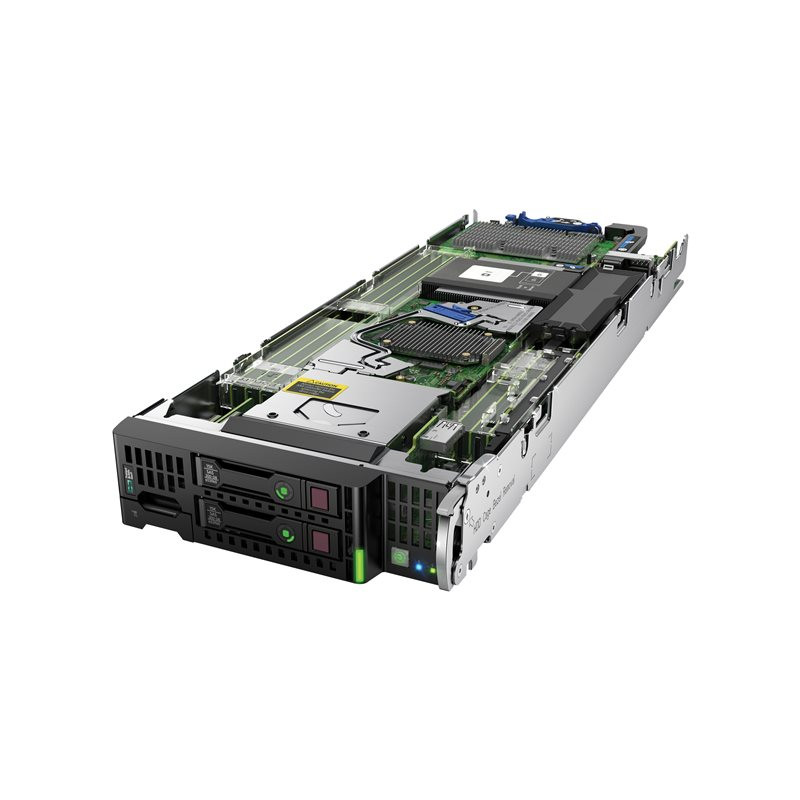 Serveur - lame 2 voies - 2 x Xeon E5-2660V3 - jusqu'à 3.3 GHz - RAM 64 Go - SAS - hot-swap 2.5" bai... (727030-B21)_1