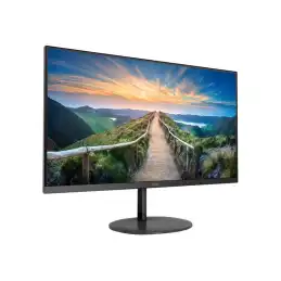 AOC - Écran LED - 27" - 3840 x 2160 4K @ 60 Hz - IPS - 350 cd - m² - 1000:1 - 4 ms - 2xHDMI, DisplayPort - ... (U27V4EA)_5