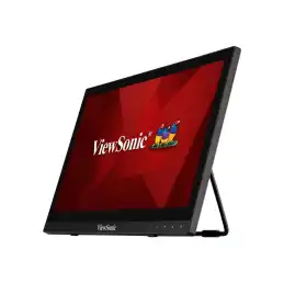 ViewSonic - Écran LED - 16" (15.6" visualisable) - écran tactile - 1366 x 768 @ 60 Hz - TN - 190 cd - m² -... (TD1630-3)_2