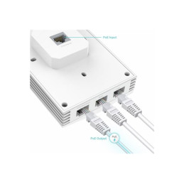 Borne d'accès sans fil - Wi-Fi 6 - 2.4 GHz, 5 GHz - géré par le Cloud - montage mural (EAP655-WALL)_4