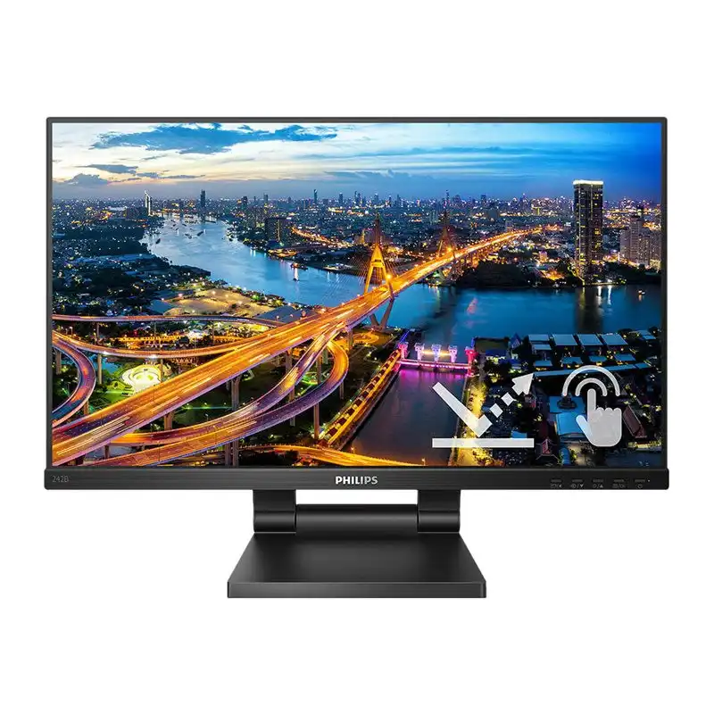 Philips B Line 242B1TC - Écran LED - 24" (23.8" visualisable) - écran tactile - 1920 x 1080 Full HD (108... (242B1TC/00)_1