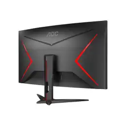 AOC Gaming - Écran LED - jeux - incurvé - 32" (31.5" visualisable) - 2560 x 1440 QHD @ 165 Hz - VA - 30... (CQ32G2SE/BK)_8