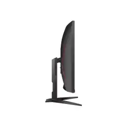 AOC Gaming - Écran LED - jeux - incurvé - 32" (31.5" visualisable) - 2560 x 1440 QHD @ 165 Hz - VA - 30... (CQ32G2SE/BK)_10