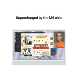 Tout-en-un M4 - RAM 16 Go - SSD 256 Go - Apple M4 8-core - IEEE 802.11ax (Wi-Fi 6E), Bluetooth 5.3 -... (MWUC3FN/A)_8