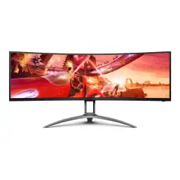 AOC Gaming - AGON Series - écran LED - jeux - incurvé - 49" (48.8" visualisable) - 5120 x 1440 Dual Quad ... (AG493UCX2)_2