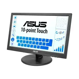 ASUS VT168HR - Écran LED - 15.6" - écran tactile - 1366 x 768 WXGA @ 60 Hz - TN - 220 cd - m² - 400... (90LM02G1-B04170)_2