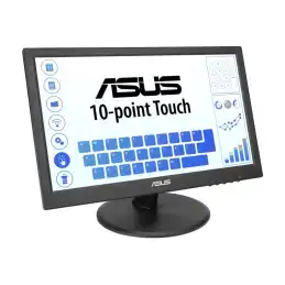 ASUS VT168HR - Écran LED - 15.6" - écran tactile - 1366 x 768 WXGA @ 60 Hz - TN - 220 cd - m² - 400... (90LM02G1-B04170)_3