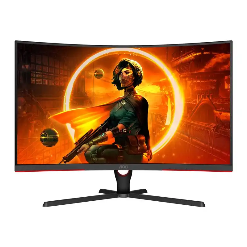 AOC Gaming - Écran LED - jeux - incurvé - 32" (31.5" visualisable) - 1920 x 1080 Full HD (1080p) @ 165 H... (C32G3AE/BK)_1