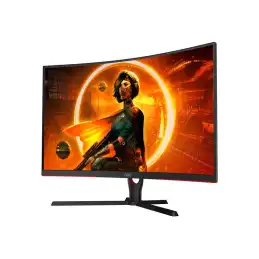 AOC Gaming - Écran LED - jeux - incurvé - 32" (31.5" visualisable) - 1920 x 1080 Full HD (1080p) @ 165 H... (C32G3AE/BK)_2