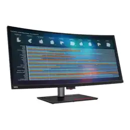 Écran LED - incurvé - 40" (39.7" visualisable) - 5120 x 2160 WUHD @ 75 Hz - IPS - 300 cd - m² - 1000:1 -... (62C1GAT6EU)_3