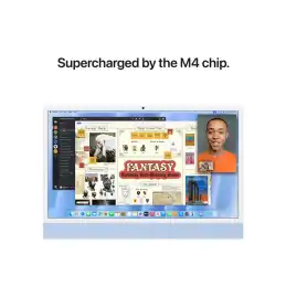 Tout-en-un M4 - RAM 16 Go - SSD 256 Go - Apple M4 8-core - IEEE 802.11ax (Wi-Fi 6E), Bluetooth 5.3 -... (MWUF3FN/A)_7