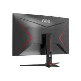 AOC Gaming - Écran LED - jeux - incurvé - 24" (23.6" visualisable) - 1920 x 1080 Full HD (1080p) @ 165 H... (C24G2AE/BK)_10