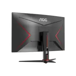 AOC Gaming - Écran LED - jeux - incurvé - 24" (23.6" visualisable) - 1920 x 1080 Full HD (1080p) @ 165 H... (C24G2AE/BK)_13