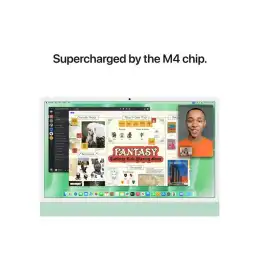 Tout-en-un M4 - RAM 16 Go - SSD 256 Go - Apple M4 8-core - IEEE 802.11ax (Wi-Fi 6E), Bluetooth 5.3 -... (MWUE3FN/A)_7