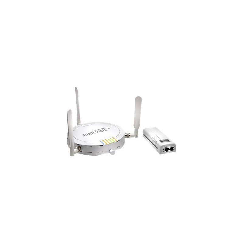 Borne d'accès sans fil - Wi-Fi - avec SonicWALL PoE Injector 802.3af Gigabit N (01-SSC-8571)_1