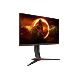 AOC Gaming - Écran LED - jeux - 23.8" - 1920 x 1080 Full HD (1080p) @ 75 Hz - IPS - 250 cd - m² - 1000:1 ... (24G2U5/BK)_3