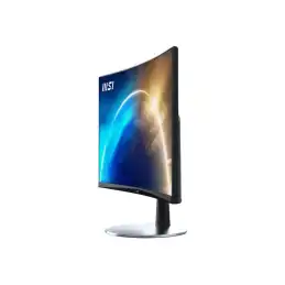 MSI PRO MP242C - Écran LED - incurvé - 23.6" - 1920 x 1080 Full HD (1080p) @ 75 Hz - VA - 250 cd - m... (9S6-3PB0CM-001)_3