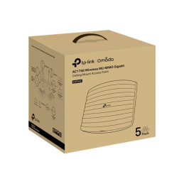 Borne d'accès sans fil - 2 ports - Wi-Fi 5 - 2.4 GHz, 5 GHz - géré par le Cloud - montable au p... (EAP245(5-PACK))_2