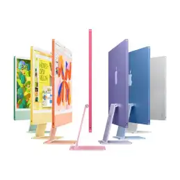 Tout-en-un M4 - RAM 16 Go - SSD 256 Go - Apple M4 10-core - Gigabit Ethernet, IEEE 802.11ax (Wi-Fi 6E), B... (Z1EK)_3