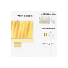 Tout-en-un M4 - RAM 16 Go - SSD 256 Go - Apple M4 10-core - Gigabit Ethernet, IEEE 802.11ax (Wi-Fi 6E), B... (Z1EK)_7