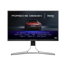 AOC AGON PRO Porsche Design - Écran LED - jeux - 32" (31.5" visualisable) - 3840 x 2160 4K @ 144 Hz - IPS - 1... (PD32M)_1