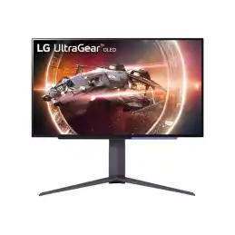 LG UltraGear - Moniteur OLED - jeux - 27" (26.5" visualisable) - 2560 x 1440 QHD @ 240 Hz - 1000 cd - m²... (27GS95QE-B)_1